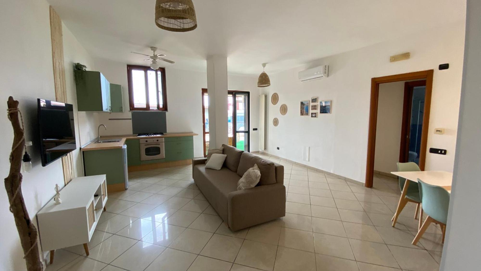 Apartmán Giu Al Porto Salerno Exteriér fotografie